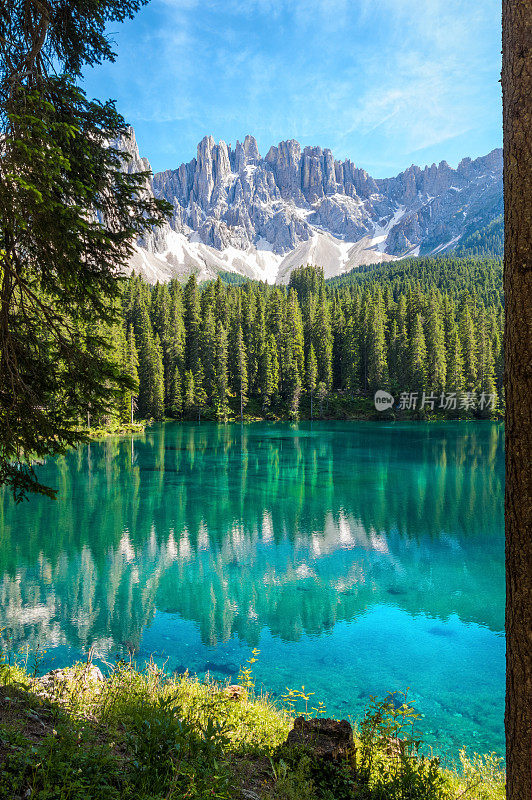 爱抚湖- Karersee, Trentino-Alto Adige，意大利